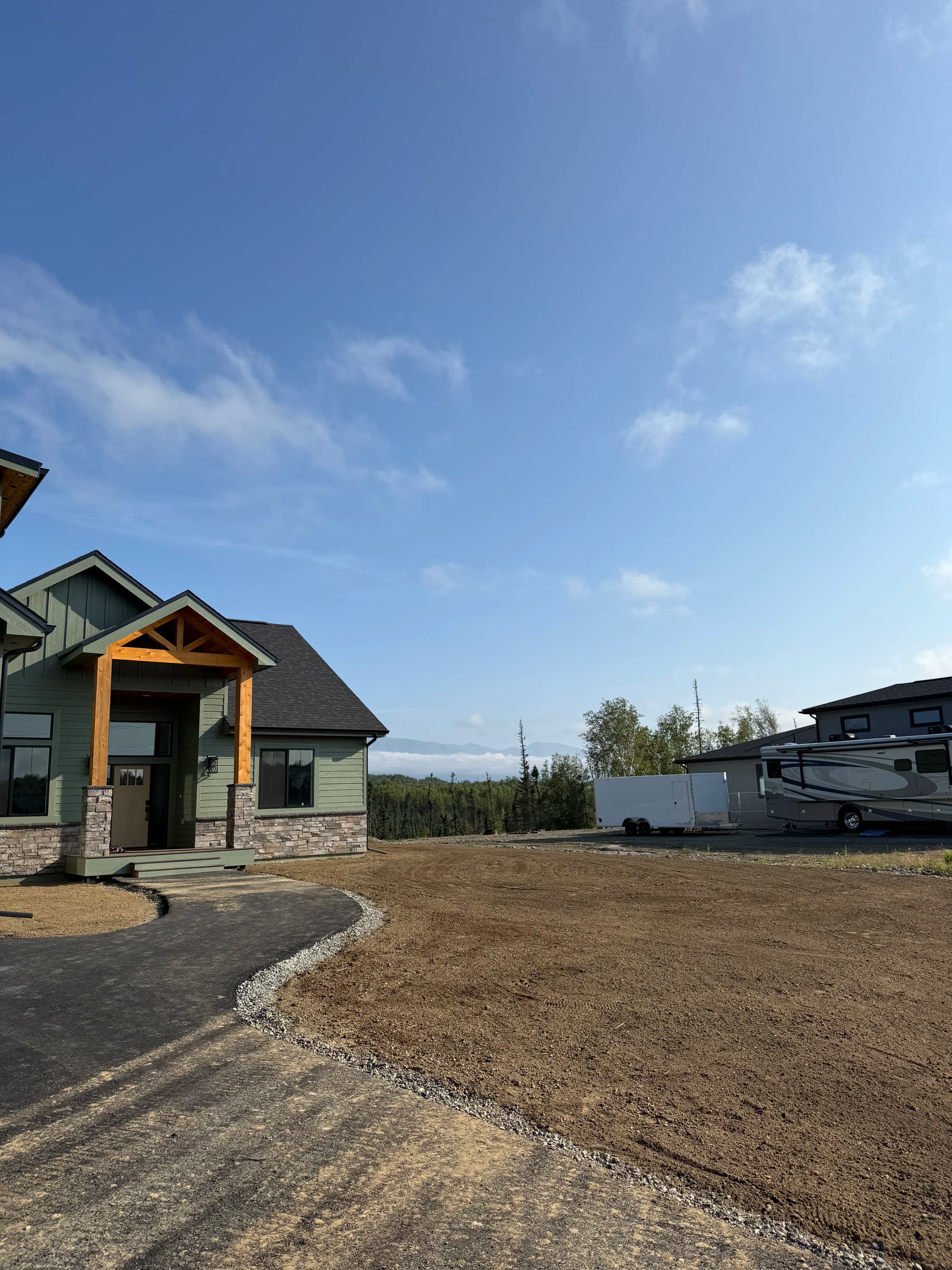 Project New Construction Lawn Seeding Gets Alaska Homeowners Ahead of Winter image