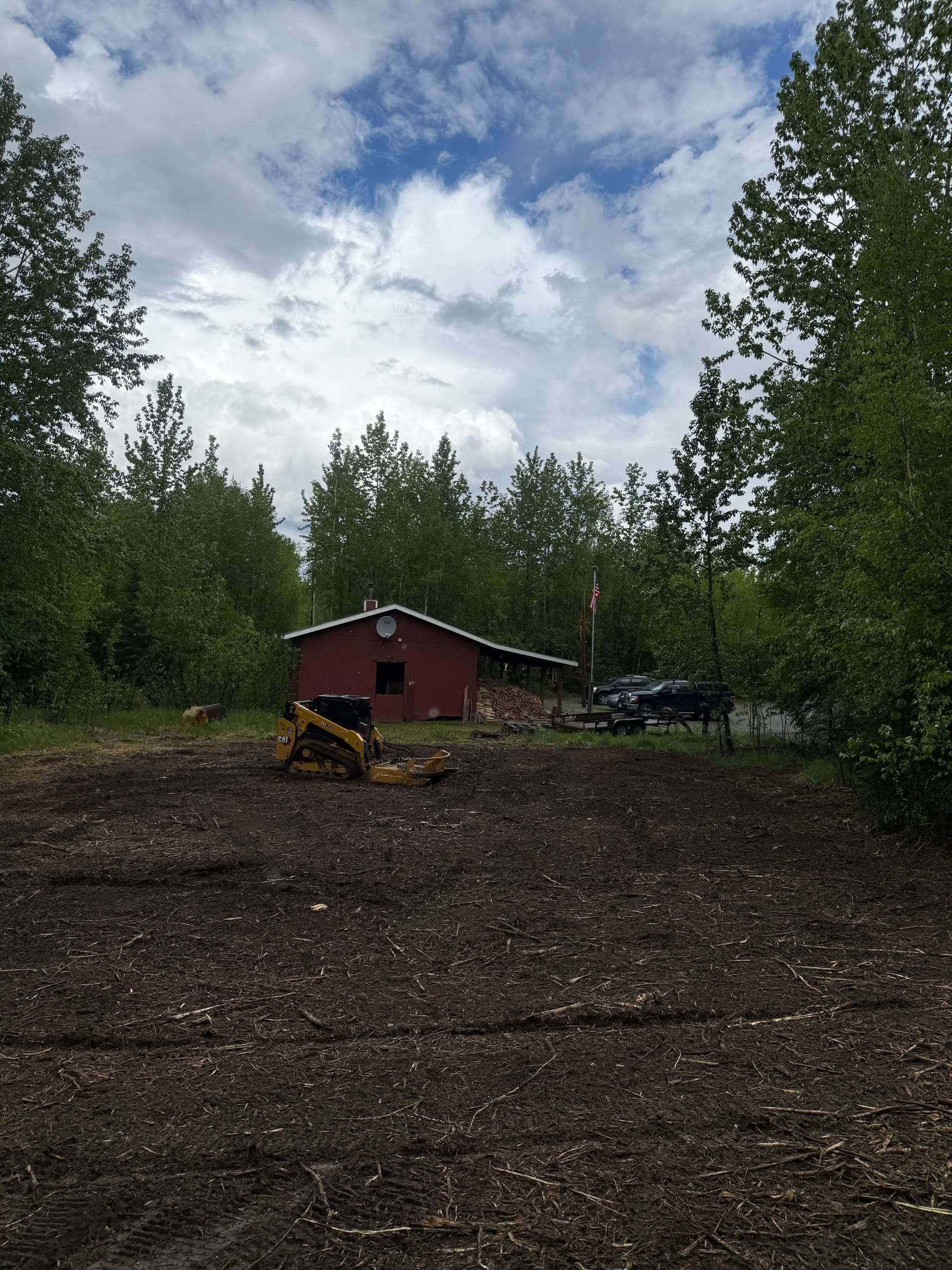 Thick Brush and Overburden Were No Match for This Land Clearing Job