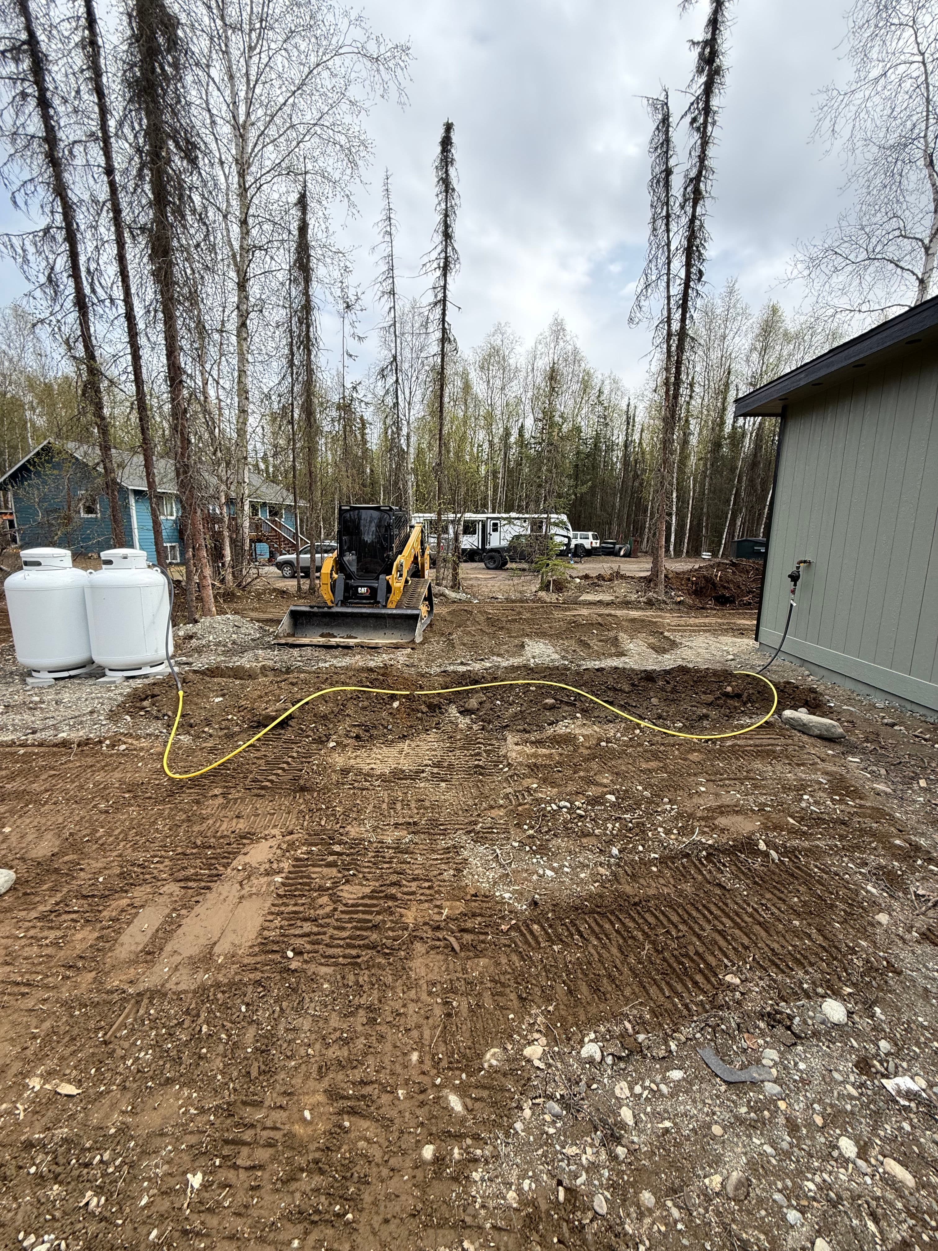 Project Propane Line Burial and Site Prep Done Right image