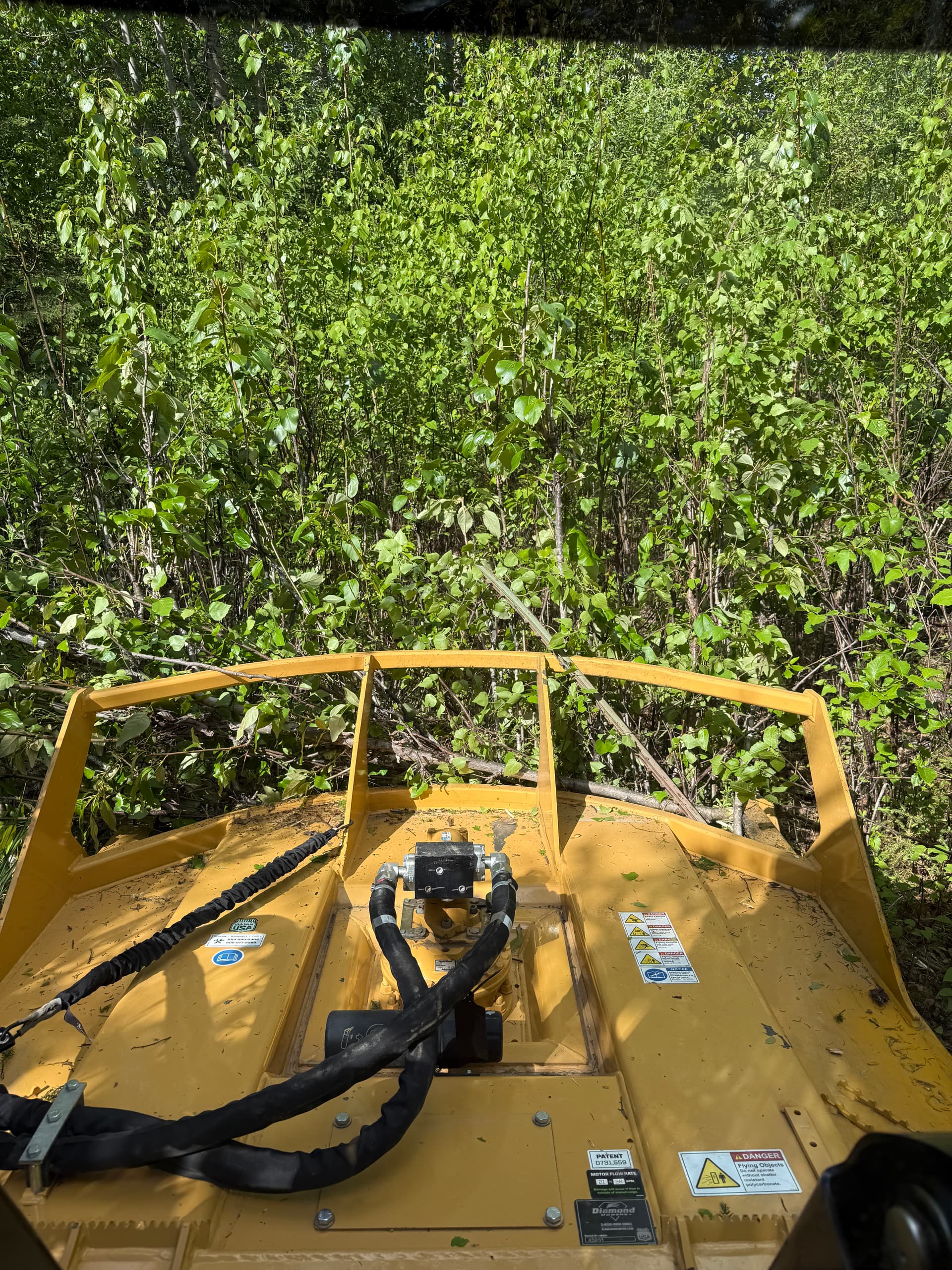 Thick Brush and Overburden Were No Match for This Land Clearing Job