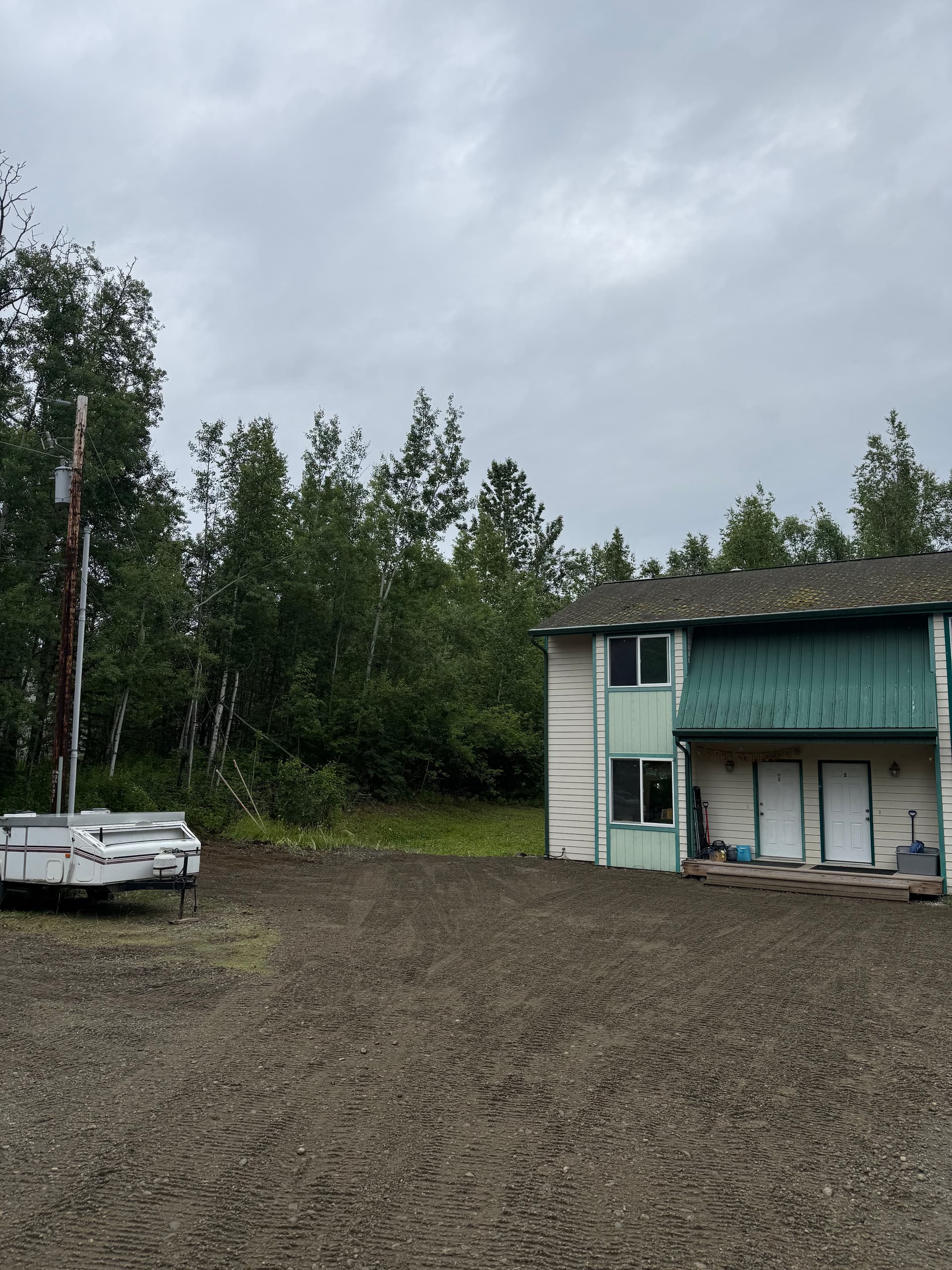 Driveway Grading and Drainage Fix at a Local 4-Plex image