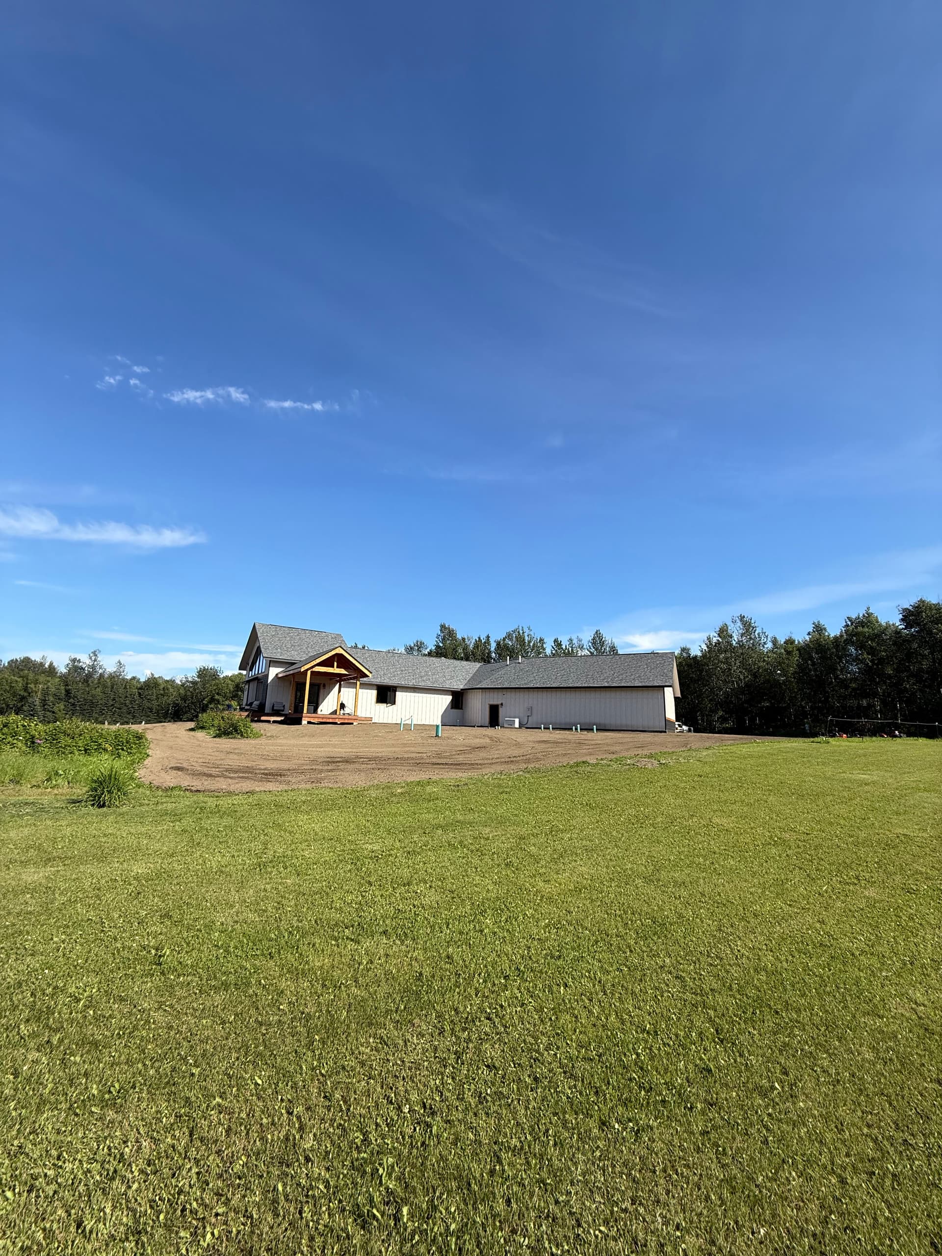 Fresh Topsoil Spread at a Palmer Property