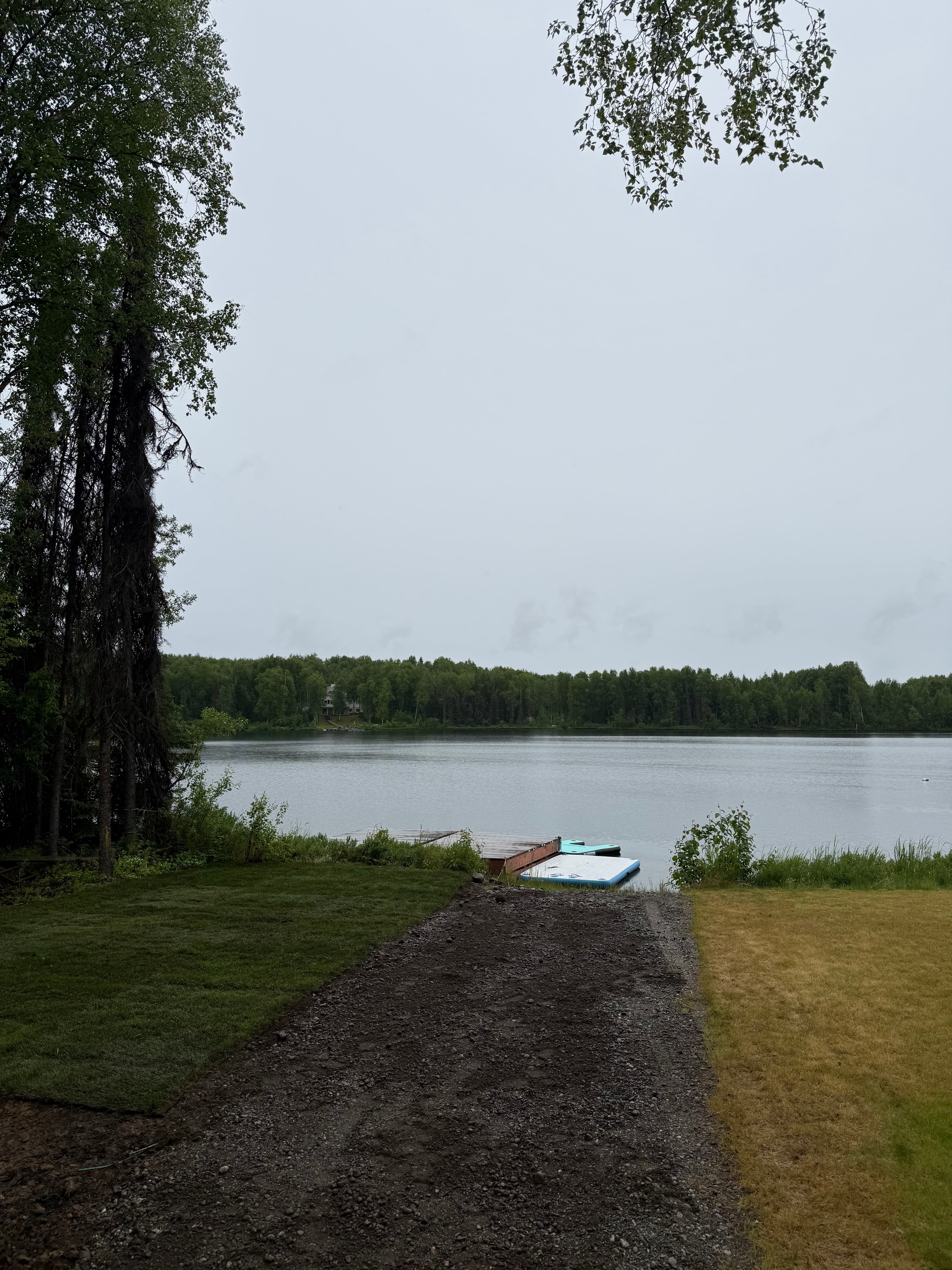 Project Old Deck Out New Sod In at This Lakeside Property image