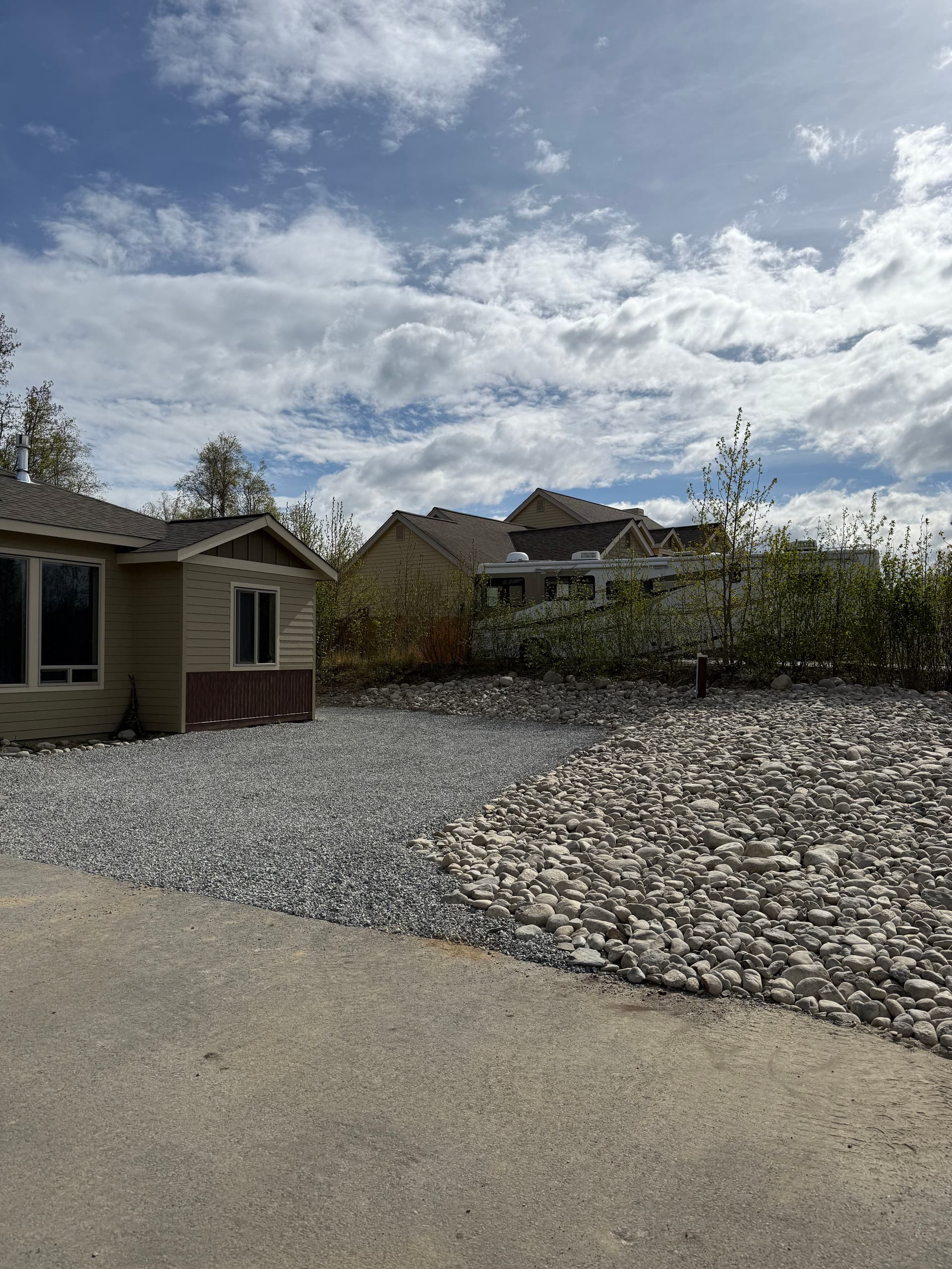 No Lawn No Problem - Rock Install That Kills the Upkeep