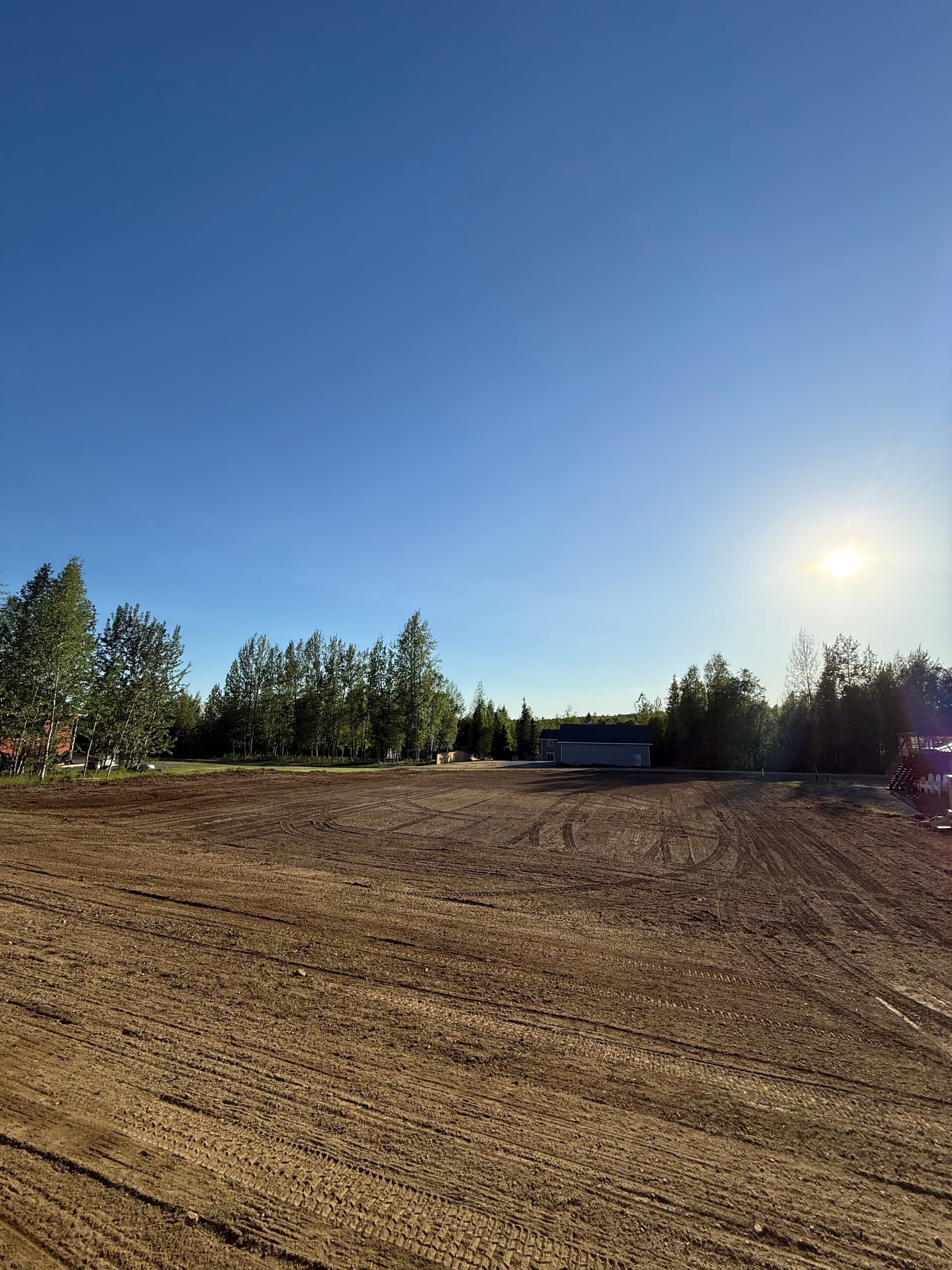 Front Yard Land Clearing and Dirt Work Done Right
