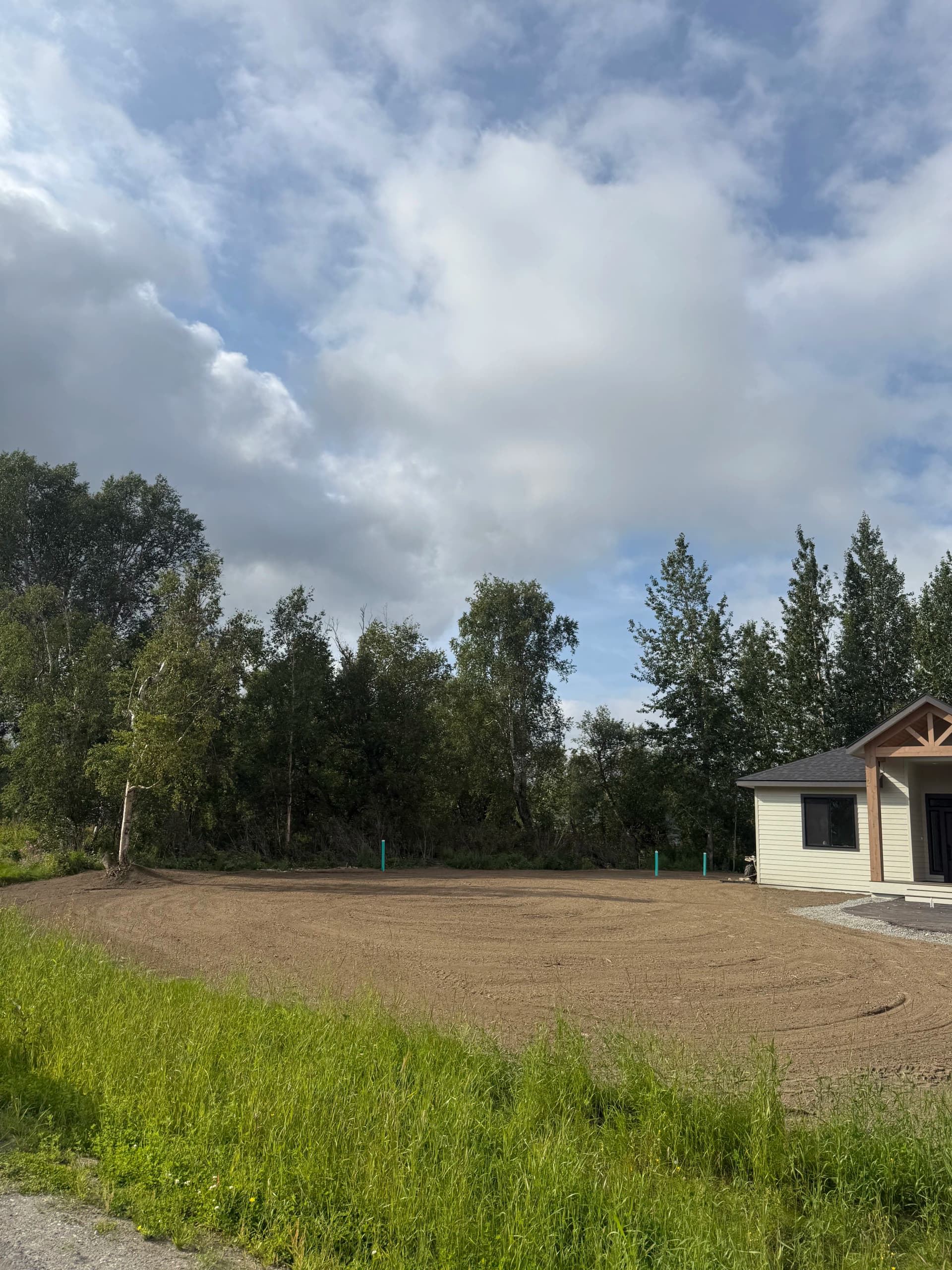 Topsoil Prep for a Future Lawn in Palmer
