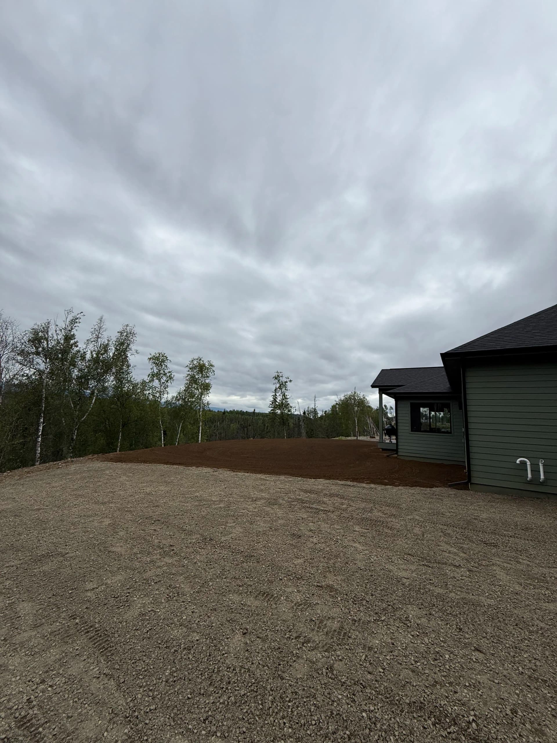 Gallery photos for New Construction Lawn Seeding Gets Alaska Homeowners Ahead of Winter: Image #1