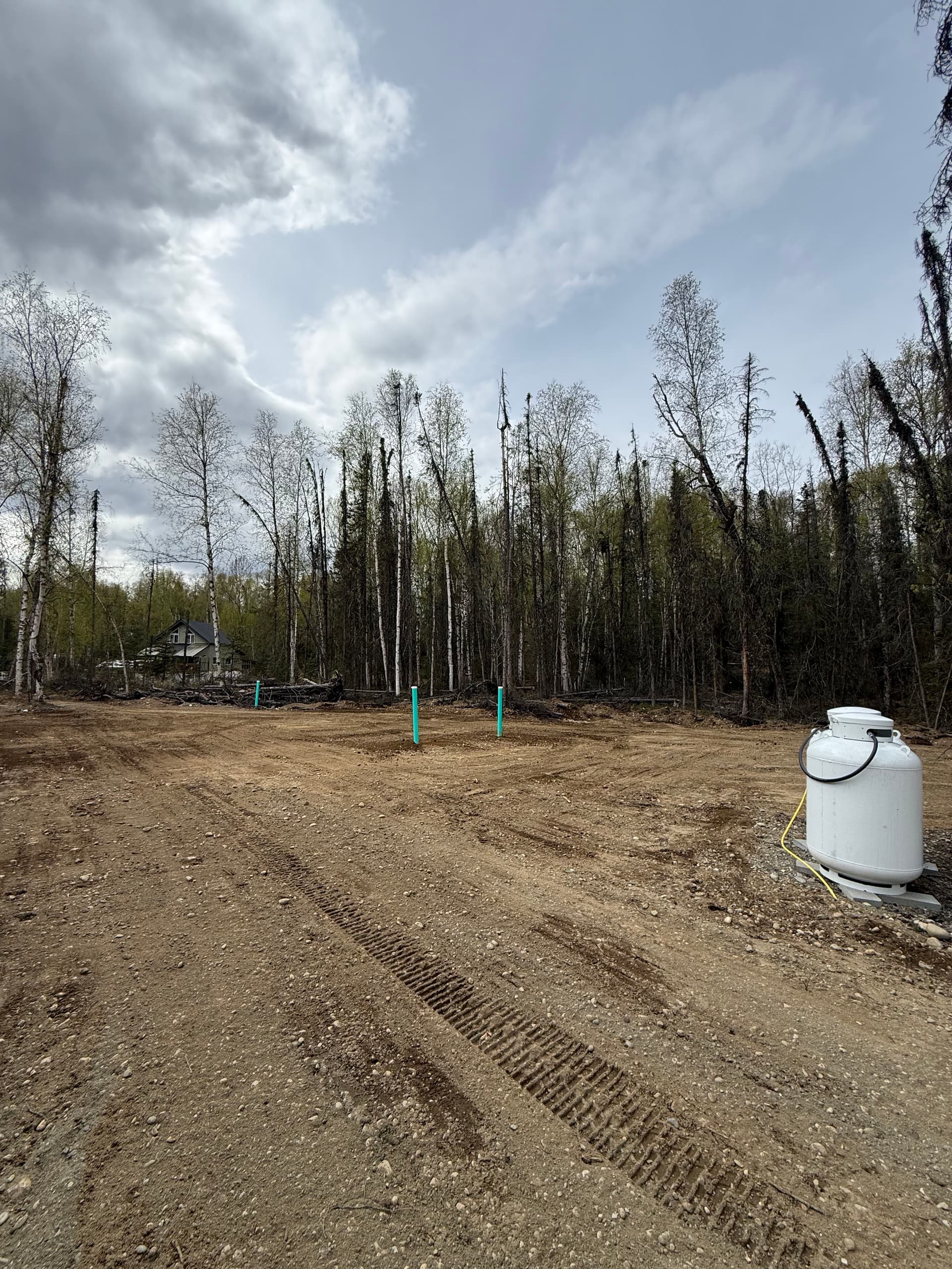 Gallery photos for Propane Line Burial and Site Prep Done Right: Image #1